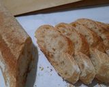 Foto del paso 1 de la receta: Bruschetas con jamón crudo y pesto