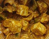 A picture of step 4 of Paneer Tikka Masala.