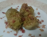 Foto del paso 7 de la receta: Alcachofas con jamón