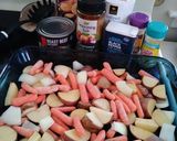 A picture of step 1 of Quick and Easy Beef Stew Bake.