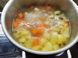 ซุปไก่มันฝรั่ง​