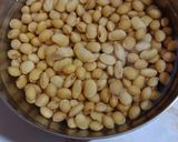 A picture of step 1 of Soyabean Dal Masala Chat.
