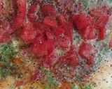 A picture of step 2 of Omelette with a kick.