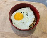 A picture of step 6 of Savoury Breakfast Oats.