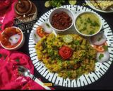 A picture of step 13 of Swaminarayan Kadhi Khichdi (Satvik Khichdi).
