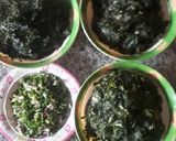 Miyar ganye (vegetable soup)matakin girki4 hoto