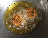 A picture of step 6 of Palak poha tikki.