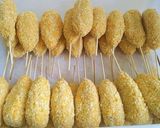 Foto langkah ke 6 dari resep Corndog Sosis Mozarella.