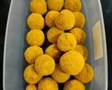 Foto langkah ke 4 dari resep 256.Bola"ubi ungu coklat lumer.