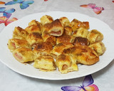 Foto del paso 5 de la receta: Saladitos de jamón dulce y orégano 😋