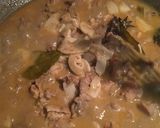 Foto langkah ke 4 dari resep Gulai cincang daging rebung.