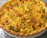 Foto del paso 6 de la receta: Tarta de zapallitos, choclo y zanahoria