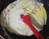 A picture of step 5 of Guava Phirni.