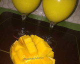 A picture of step 1 of Mango squash.