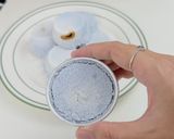 Foto langkah ke 6 dari resep Kue Putu (Bunga Telang) dengan Cetakan.