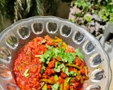 A picture of step 10 of Guvar nu shak/Gujrati Style Guvarfali ki sabzi/Guar subzi.