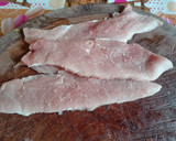 Foto del paso 1 de la receta: Escalopes de cerdo