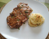 Foto del paso 11 de la receta: Fricandó de ternera con rosa de patata gratinada
