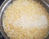 A picture of step 1 of Shahi Dahi bhalle.
