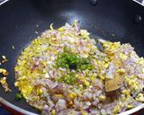 A picture of step 2 of Lasooni Aloo Methi.