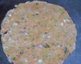 A picture of step 4 of Carrot Paratha.
