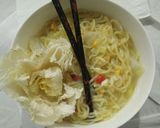 Foto langkah ke 5 dari resep Mi kuah isi jagung #maree.
