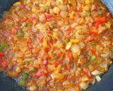A picture of step 5 of Shakshuka.