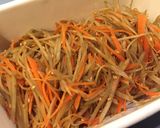 A picture of step 14 of Very easy and simple Kinpira Gobo (Burdock) & Carrot, Gluten Free.