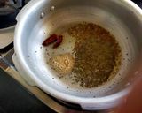 A picture of step 2 of Yellow Daal.