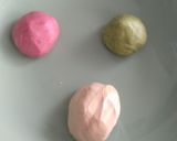 Une image de l'étape 1 de Dango tricolore.