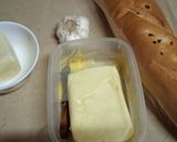 A picture of step 1 of Garlic bread.