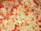 Risotto de pollo arroz y azafrán