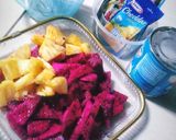 Foto langkah ke 1 dari resep Salad Buah anak Kost.