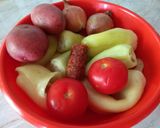 Krumplis lecsó recept fázis 1 fotója
