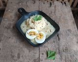 Foto langkah ke 4 dari resep Telur Dalam Saus Keju.