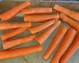 A picture of step 2 of The best roast carrots.