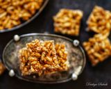 A picture of step 7 of Til Murmura Chikki [ Sesame Puffed Rice Brittle].