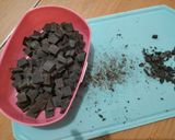 Foto langkah ke 2 dari resep Marble Cookies.