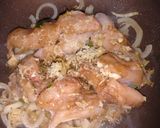 Foto del paso 1 de la receta: Salteado de pollo, jengibre y ron