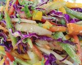 A picture of step 2 of Kachumbar Salad.