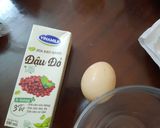 Hình bước làm 1 của món Bánh flan sữa hạt