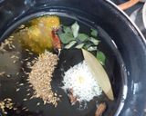 A picture of step 2 of Gujarati thali.