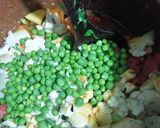 A picture of step 8 of Mix vegetable handi.