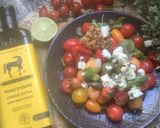 Une image de l'étape 9 de 🍒Cherry tomato 🍅 🥒🌗feta salad🥗.