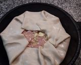 Foto del paso 3 de la receta: Relleno de tarta de jamón y queso