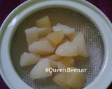 Foto langkah ke 3 dari resep Puree Apel Merah + Pir kukus MPASI 7m+ cemilan / snack.