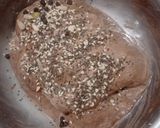 Foto langkah ke 8 dari resep Multi Seeds Double Chocolate Sourdough Bread (Oven Tangkring).