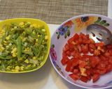 Foto del paso 4 de la receta: Ensalada de porotos verdes con choclo