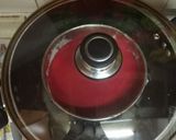 A picture of step 10 of Eggless Red Velvet Cake (without oven).