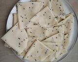 A picture of step 3 of Ajwain Kalonji Ki Nimki!!.